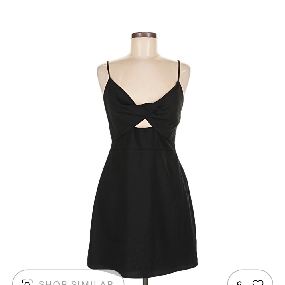 Abercrombie & Fitch Black Cutout Dress